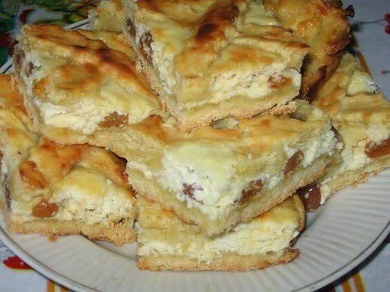 tvarohový koláč