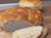 Recept na italský rychle kynoucí chléb. Toto je ten nejlepší domácí chleba jaký znám!