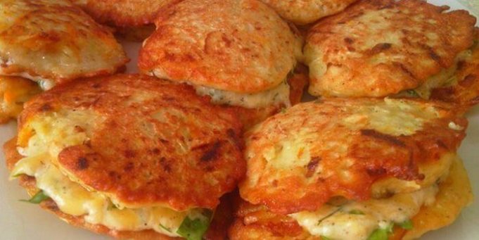Recept na nejlepší cuketové placky s náplní