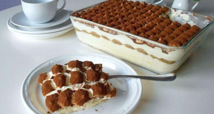 recept na domaci Tiramisu