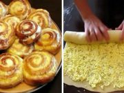 Tvarohoví šneci potřené úžasnou smetanovou omáčkou! Rychlé a křehoučké vydrží měkoučké a vláčné celé dny!