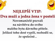 NEJLEPŠÍ VTIP: Dva muži a jedna žena v posteli