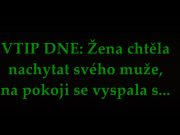 VTIP DNE: Žena chtěla nachytat svého muže, na pokoji se vyspala s