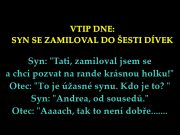 VTIP DNE: SYN SE ZAMILOVAL DO ŠESTI DÍVEK