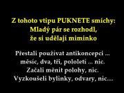 Z tohoto vtipu PUKNETE smíchy: Mladý pár se rozhodl, že si udělají miminko