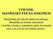 VTIP DNE: MANŽELSKÝ PÁR NA NÁKUPECH