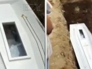 Šokující video! Mrtvola mávla rukou z rakve, ale příbuzní si toho všimli, až když sledovali video z pohřbu