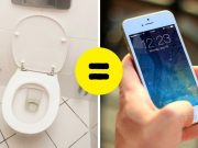 Používáte telefon na toaletě? Už to nikdy nedělejte. Je to nebezpečné!