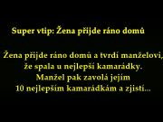 Super vtip: Žena přijde ráno domů