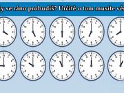 Kdy se ráno probudíš? Určitě o tom musíte vědět!