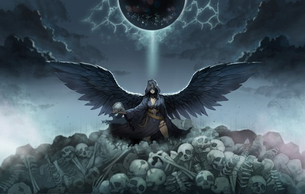 fentezi-art-angel-smerti-angel-krylia-vzgliad-cherepa-skelet
