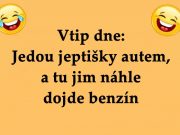 Vtip dne:Jedou jeptišky autem, a tu jim náhle dojde benzín