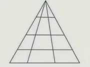 Test inteligence: Kolik trojúhelníků je na obrázku, který každý s IQ 130+ dokáže vyřešit za pět sekund?