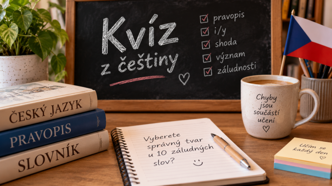 Kvíz z běžné češtiny_Vyberete správný tvar u 10 záludných slov